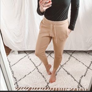 Nasty Gal Gold Yellow Jogger Sweatpants Sz S